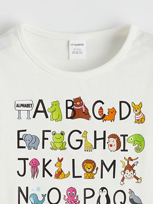 Bisiklet Yaka K?z ?ocuk Ti??rt