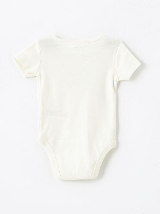 Bisiklet Yaka Bask?l? Erkek Bebek ??t??tl? Body - Waikiki фото 3