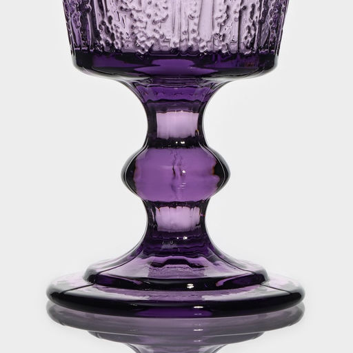 Бокал для вина Magistro «Французская лаванда», 310 мл, 16.4×8.9 см, стекло, сиреневый