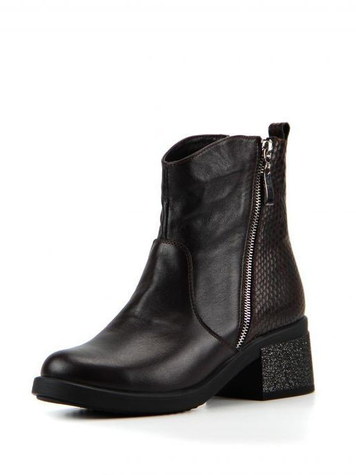 Ботинки EDART 406.413.brown.reptile/мех