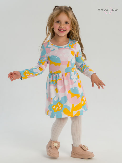 Платье Эля зефирные ромашки - Sovalina фото 25