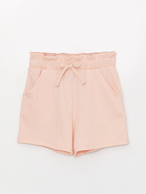 Beli Lastikli Basic K?z ?ocuk ?ort