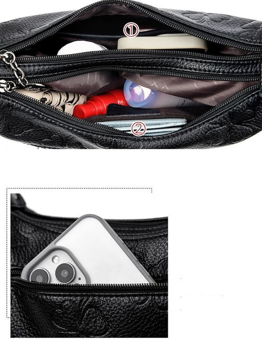 KAIDIFEINIROO Сумка женская с двумя ремнями 8282 фото 31