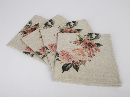 П16-24С188 Комплект столовый 110*110 + 4 салф. 38*38 Гортензия рис. 3 - Текс-дизайн фото 17