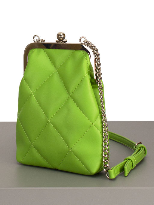 LACCOMA сумка Китти-Ф826-травяной эко кожа хлопок  фото 2