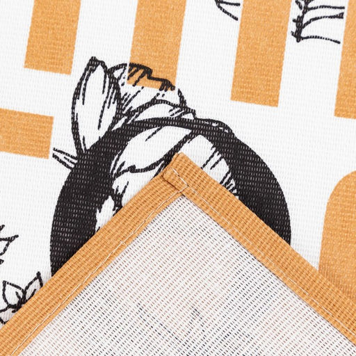 Набор полотенец кухонных Доляна. Любимая бабушка, 35?60 см - 4 шт., хлопок 100%