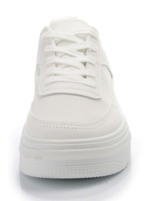 05-6180-36 WHITE Кроссовки женские (искусственные материалы) - No name фото 8