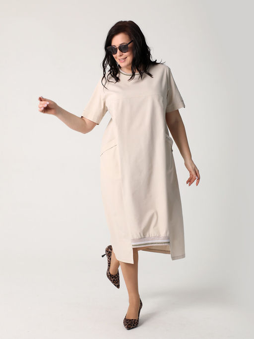 25205 Платье песочный