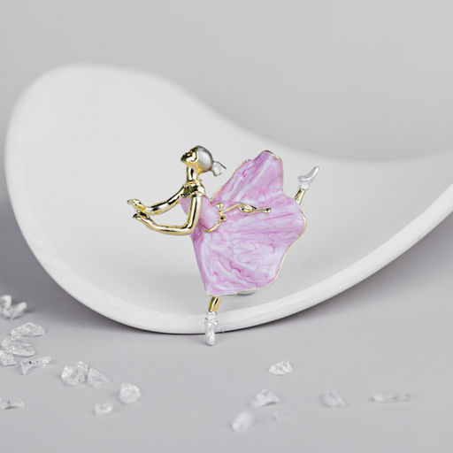 Брошь Арт. 3-2517-Y - MyGemma фото 2