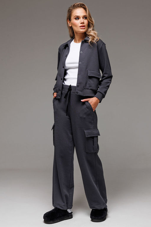 Костюм GO F3066/30-03.164-170 графит - Pirs фото 4