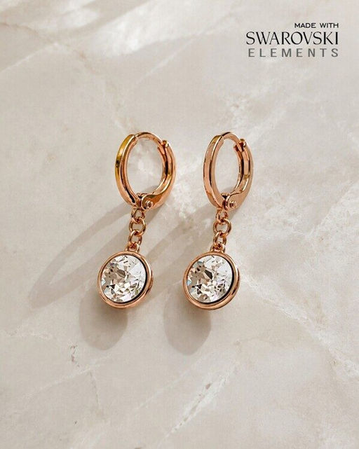 Серьги с кристаллами Swarovski