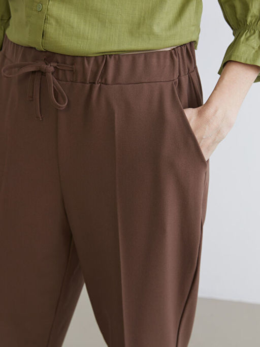 Beli Lastikli Kad?n Pantolon