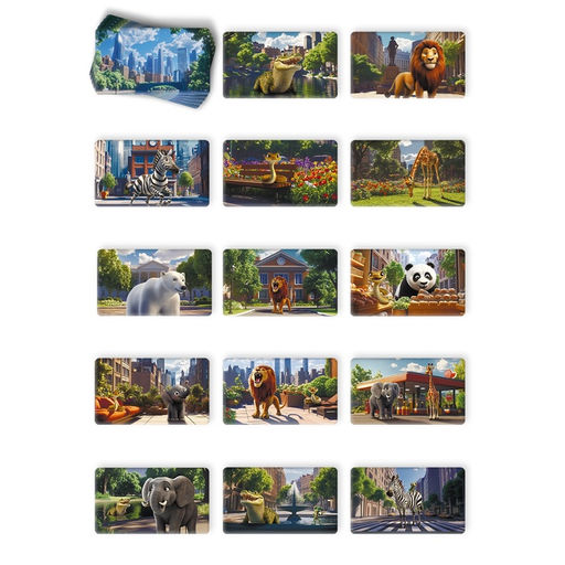 Настольная игра на счёт Переполох в зоопарке, 49 карт, 8+ - Лас играс фото 3