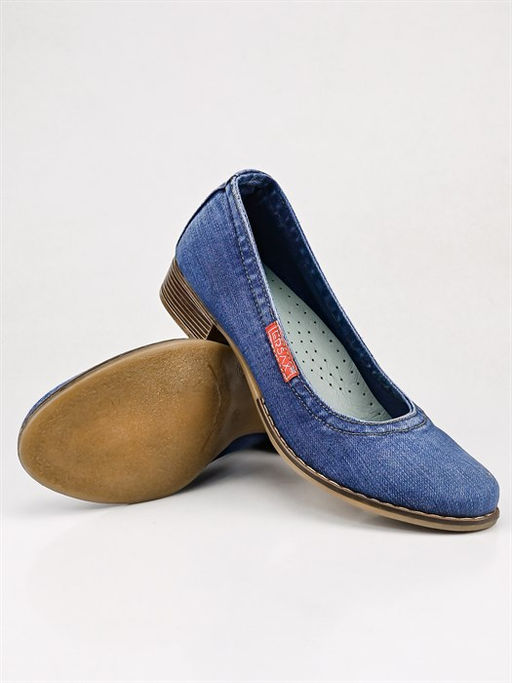 Туфли модельные на выход и на работу 6500-0163 Denim