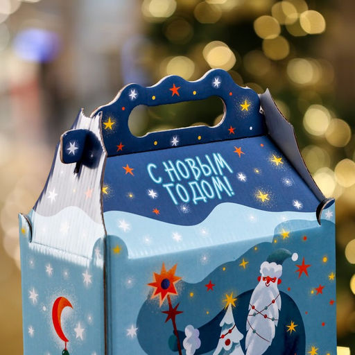 Цена за 5 шт. Подарочная коробка Фантазия в зелёном 17,8 х 10 х 32,5 см - Simaland фото 10