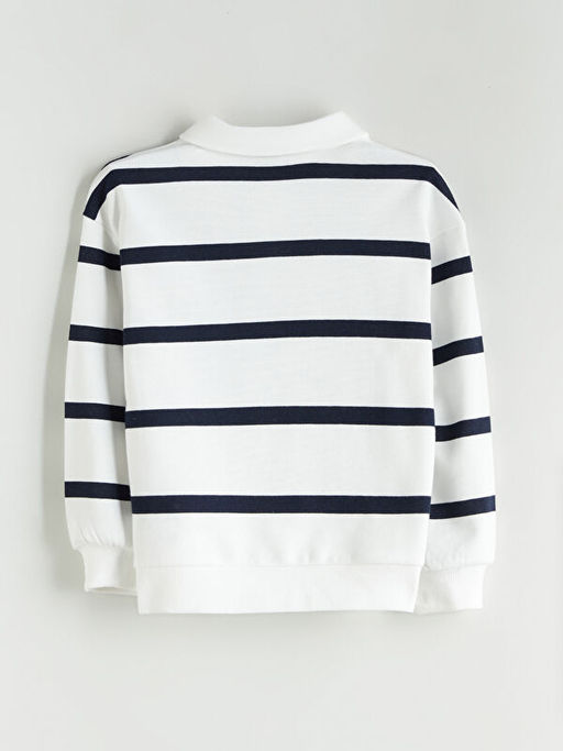 Polo Yaka K?z ?ocuk Sweatshirt