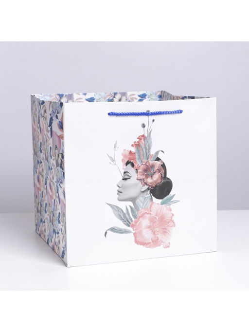 Пакет квадратный Сияй, 30 30 30 см - Дарите счастье фото 2