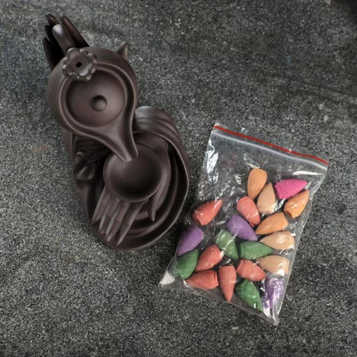 Подставка для благовоний TAKE IT EASY «Чайная церемония», стелющийся дым, 16×14×9 см