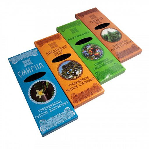 Благовония традиционные русские Набор Повышение Иммунитета