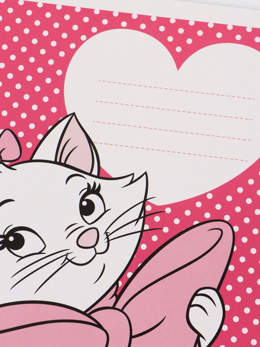 Цена за 20 шт. Тетрадь А5, 12 листов в косую линейку "Кошечка"микс