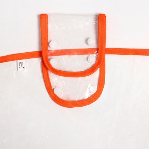 Дождевик для крупных пород собак "KOMFORT", прозрачный, р 3XL