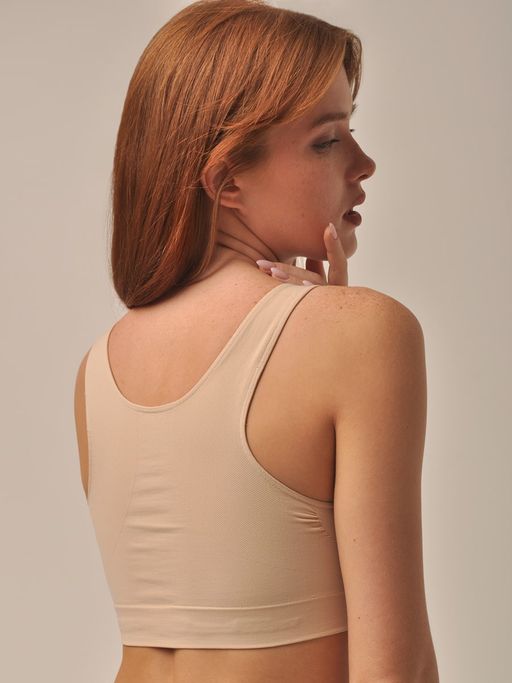 Топ с эффектом пуш-ап на широких бретелях - My фото 18