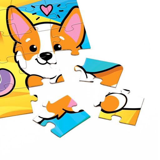 Пазл Весёлые стикеры, 104 элемента - Puzzle time фото 3