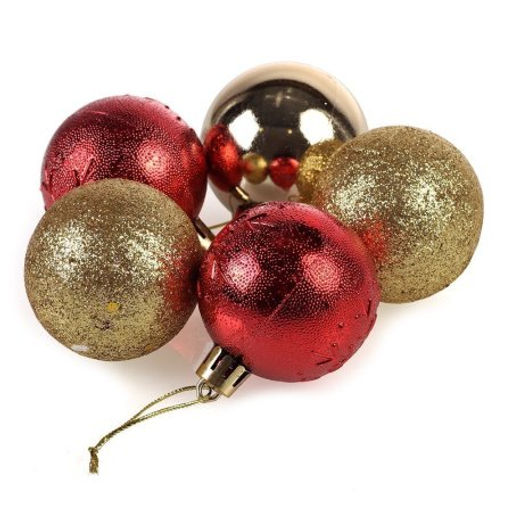 Елочные шары 15 штук 5 см / B-2583 /уп 96/ - Галеонтрейд фото 3