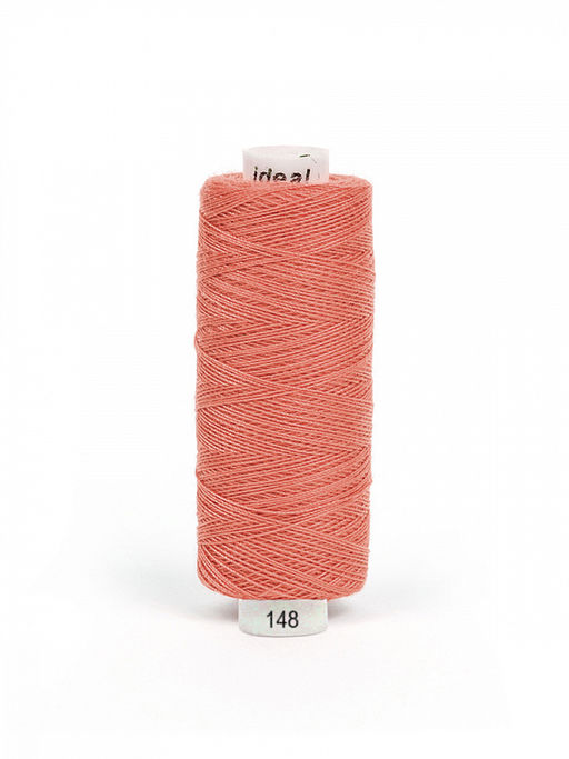 Нитки IDEAL бытовые 40/2 полиэстер 366м цв.148 персиковый уп.10шт