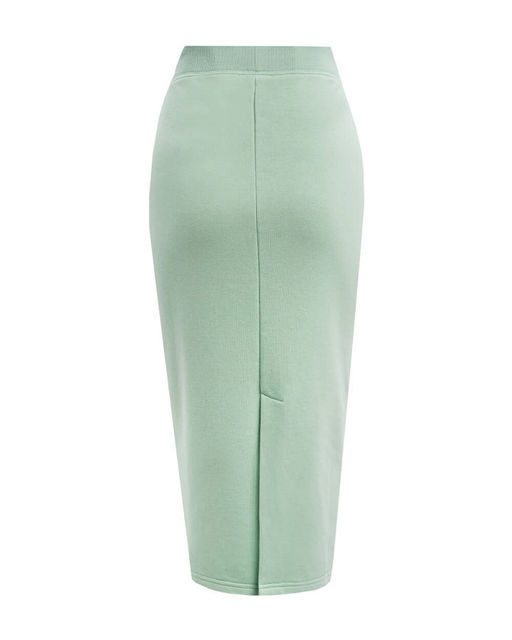 Светло-зеленая юбка-миди - Incity фото 3