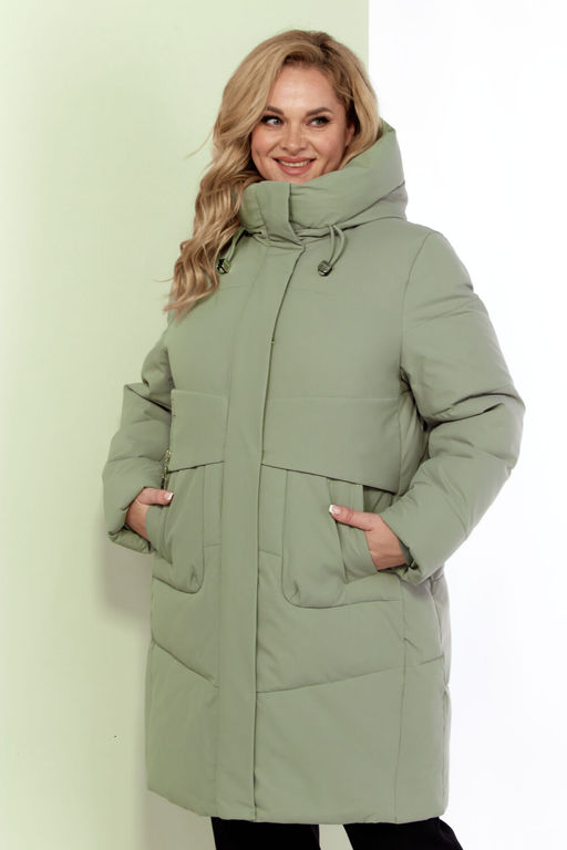 Пальто SHETTI 2170 фисташка