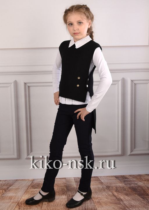 15134-1 Брюки школьные для девочки YUKE - Kiko фото 8