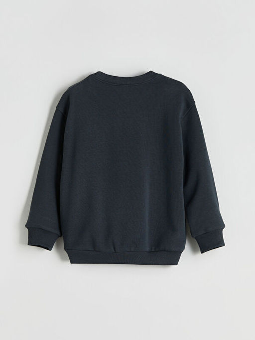 Bisiklet Yaka Erkek ?ocuk Sweatshirt