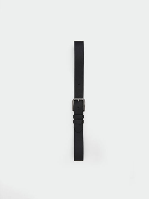 Deri G?r?n?ml? Erkek Kemer