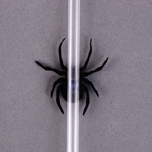 Трубочки для коктейля Паук, в наборе 6 шт., цвета МИКС - Страна карнавалия фото 3