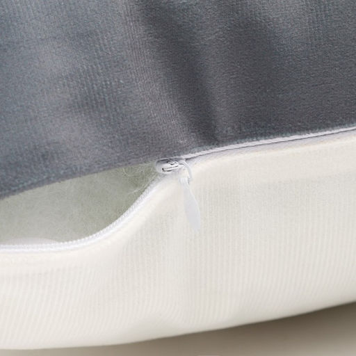 Подушка декоративная Этель Самолёт. 23 февраля, 40?40 см, велюр, серая