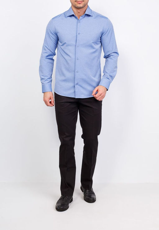 Сорочка мужская длинный рукав GREG 223/139/1172/ZV  фото 8