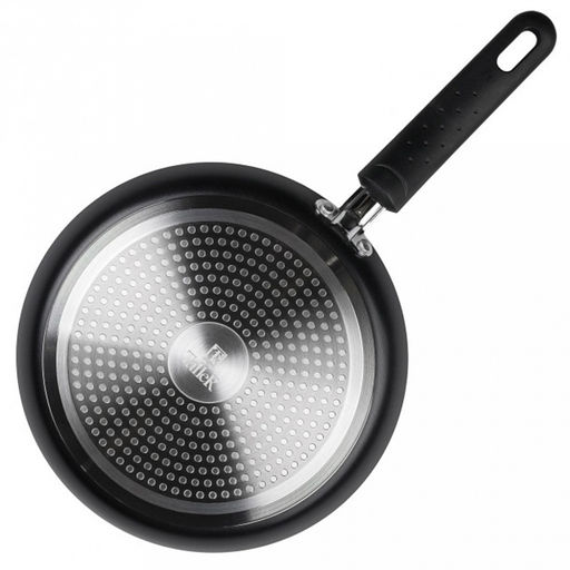 Сковорода блинная с антипригарным покрытием д22см TalleR, дно д18,8см, штампованный алюминий, бакелитовая ручка (Китай) Подходит для всех видов плит, включая индукционную. - Домашняя мода фото 3