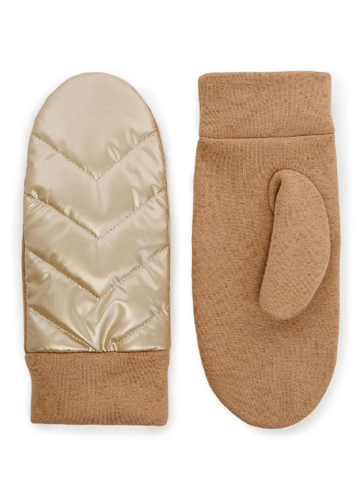 Рукавицы жен Labbra LB-CP-51 gold/cream  фото 13