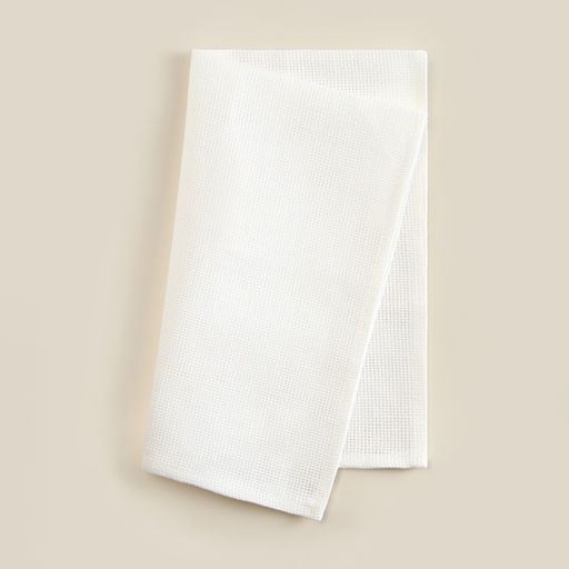 Полотенце кухонное SL HOME Facile, белое, однотонное, 40×70 см