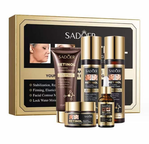 SADOER Подарочный набор уходовой косметики для лица с ретинолом Anti-Aging