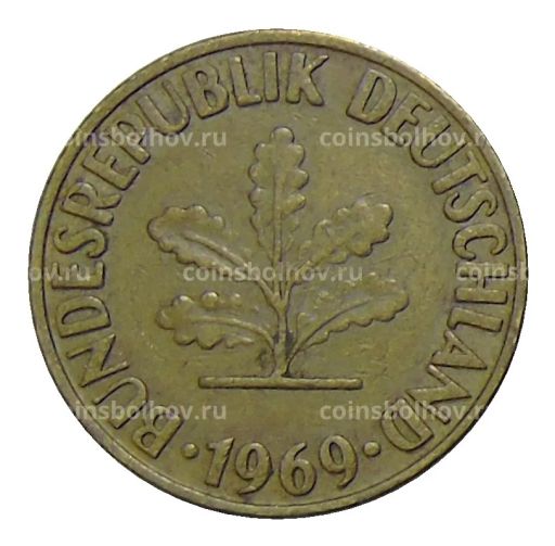 10 пфеннигов 1969 года G Германия