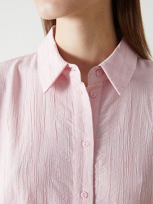 Dokulu Oversize Kad?n G?mlek