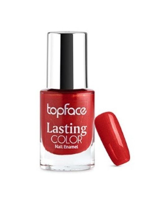 Topface Лак для ногтей Lasting color тон 32 красный - PT104 (9мл)