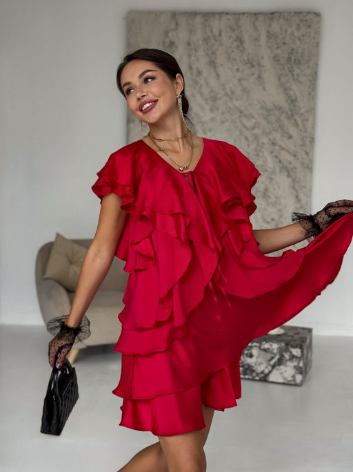 Платье AURA 3314-170 красный