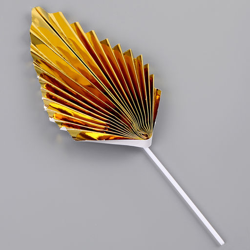 Топпер Перо, цвет золото - Страна карнавалия фото 2