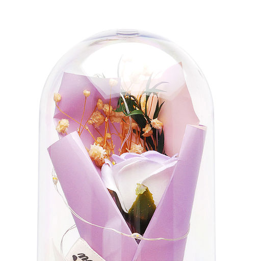Светильник "Букетик" в коробке (сиреневый)