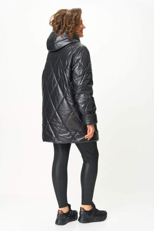 Пальто Anastasia Mak 1055-1 черный фото 6