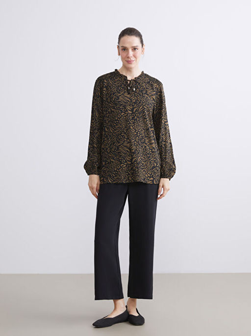 Beli Lastikli Geni? Pa?a Kad?n Pantolon