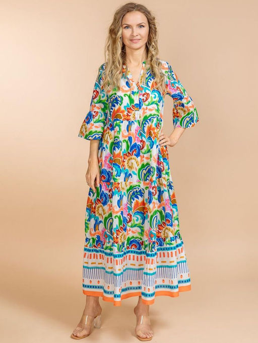 Платье (хлопок) №25-600-1 (Лето-2025) - Ганг фото 3